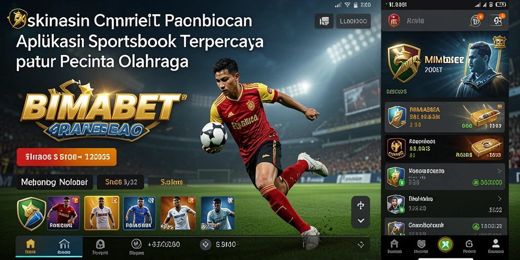 Tampilan gameplay Sportsbook di BIMABET yang menarik dan interaktif.