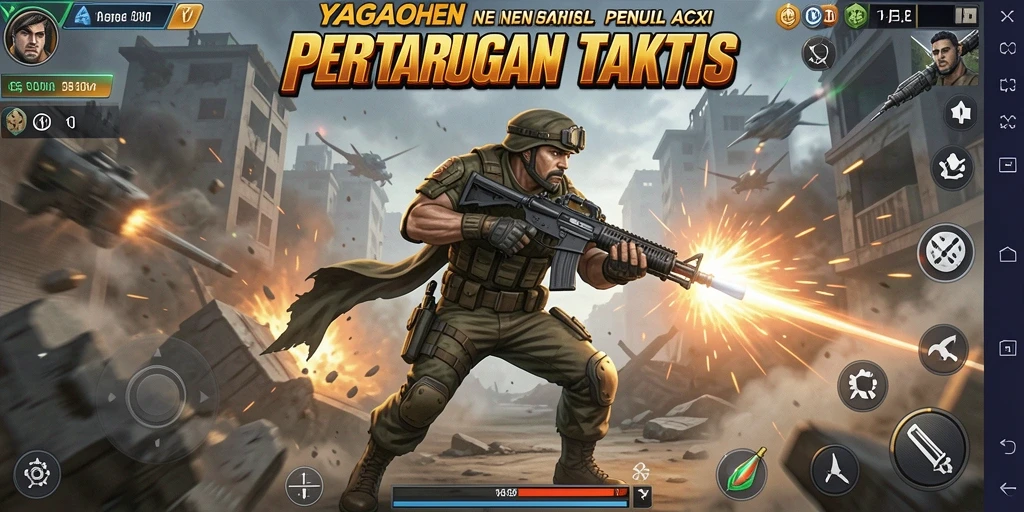 Screenshot YAGAOHEN menampilkan aksi pertarungan yang mendebarkan.